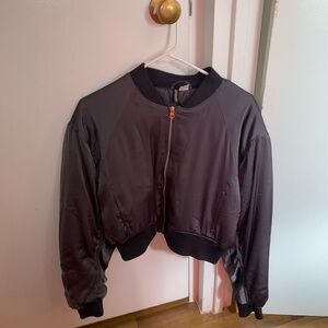 HM Gray Bomber Jacket